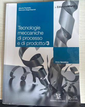 LIBRO DI TECC. MECCANICHE USATO 5 anno