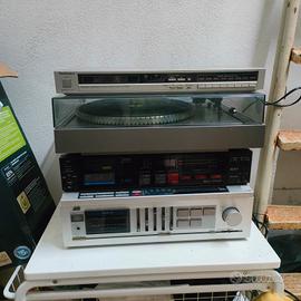 impianto stereo con giradischi Thorens 