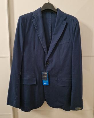 OVS PIOMBO Giacca Uomo Blu Notte Cotone tg. 48