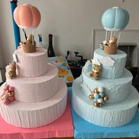Torta scenografica battesimo