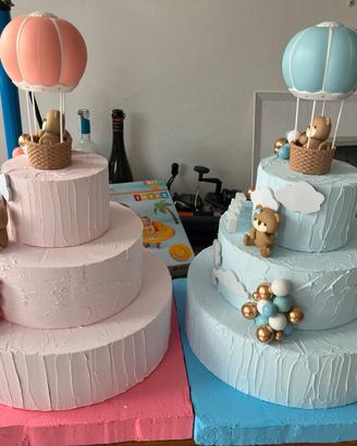 Torta scenografica battesimo