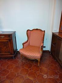 poltrone d'antiquariato 