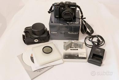Canon powershot G1X con accessori