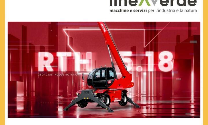 Sollevatore Telescopico Magni 5.18 Rotativo