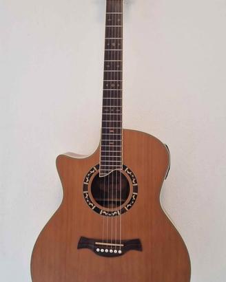 Chitarra elettroacustica mancina Crafter