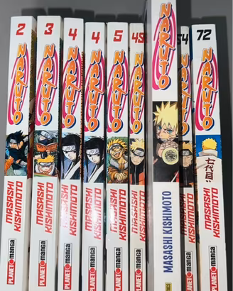 Lotto 9 Manga Naruto (Planet Manga)