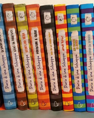 19 titoli della collana Diario di una schiappa