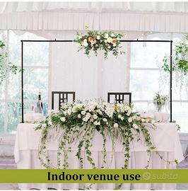 Barra decorativa da tavolo regolabile