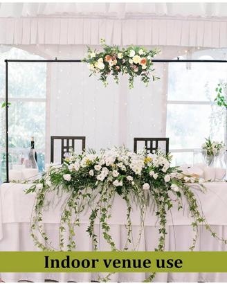 Barra decorativa da tavolo regolabile