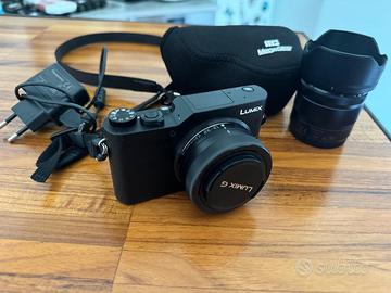 Panasonic lumix GX800 + 2 obiettivi obiettivi