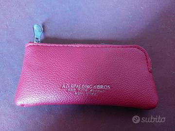 Elegante portachiavi A.G. Spalding & Bros in PVC