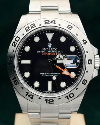 Rolex Explorer II 217570 Nero 42 mm + GARANZIA