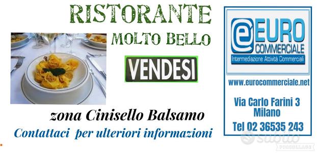 266/24 Bel RISTORANTE in Cinisello Balsamo