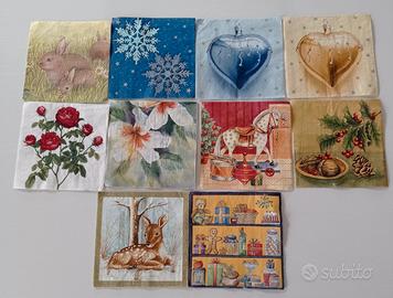 Tovaglioli per decoupage 