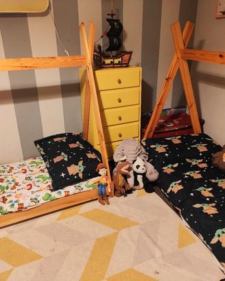 due lettini montessoriani 