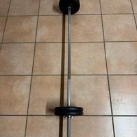 Bilanciere a vite getfit da palestra con pesi