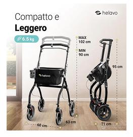 carrello deambulatore per anziani 
