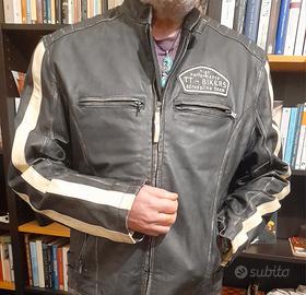 giacca sportiva in pelle 