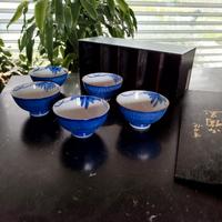 servizio ciotole tè matcha 