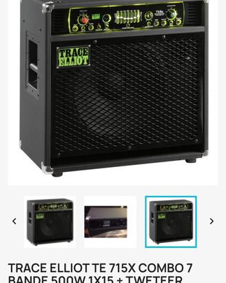 Amplificatore combo per basso