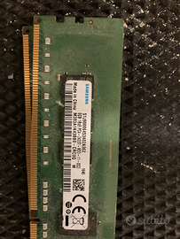 Memoria RAM DDR3 e DDR4 per DESKTOP e PORTATILI