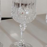 Set da 7 bicchieri da vino