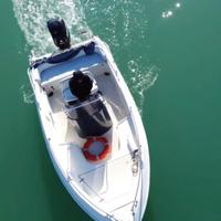 Barca a motore navalplastica emy 19 con fuoribordo