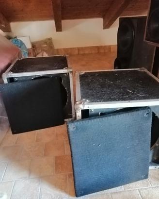 Box subwoofer da 15 pollici