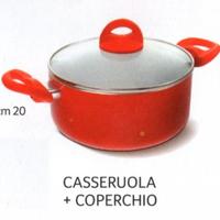 EVVIVA Casseruola in Alluminio con coperchio NUOVA