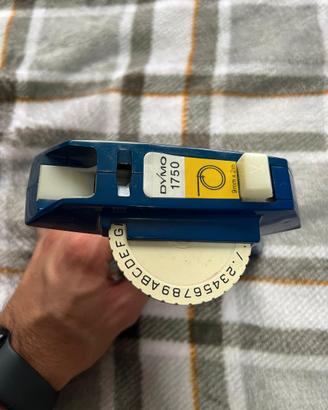 Etichettatrice Dymo 1750 vintage blu
