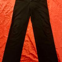 PRADA pantalone uomo invernale classico nero 54