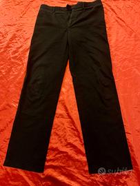 PRADA pantalone uomo invernale classico nero 54