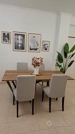 Tavolo + sedie soggiorno