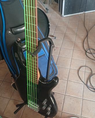 basso cort attivo 5 corde blu perfetto 