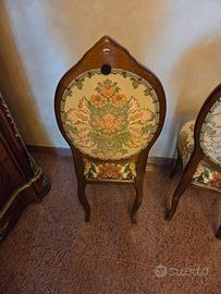 sedie antiche in stile