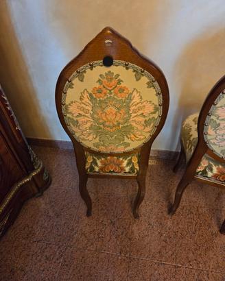 sedie antiche in stile
