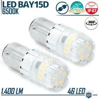 2 Lampadine LED P21/5W Canbus DRL + Luci Posizione