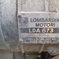Gruppo elettrogeno e motore Lombardini