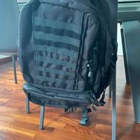 Zaino tattico militare nero 70 L