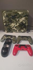 Sony PS4 Slim PS4 1TB Green Camo Call Of Duty WW2 