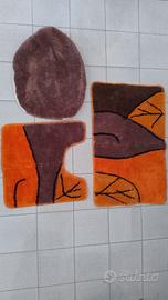 Set tappetini bagno e water