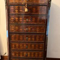 Settimino con ribalta fine 800 restaurato