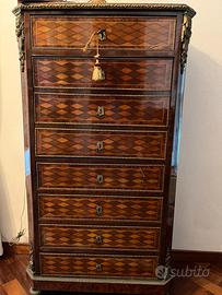 Settimino con ribalta fine 800 restaurato