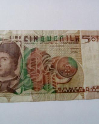 Banconota 5000 Lire Antonello Da Messina