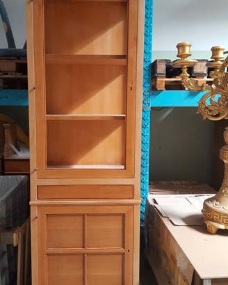 Vetrinetta in legno massello da finire