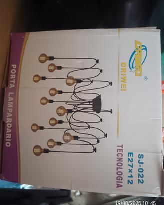 Lampadario a Ragno