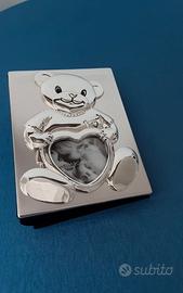 Portafoto bimbi - Laminato argento