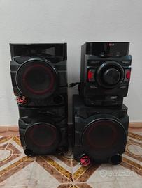 Casse stereo HI-FI LG XBoom.