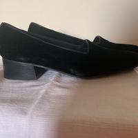 Ballerine Marina Rinaldi pelle e velluto nero