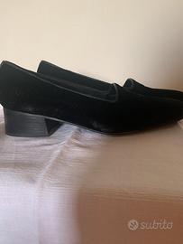 Ballerine Marina Rinaldi pelle e velluto nero